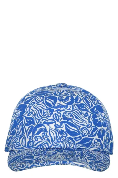 Lanvin Baseball Cap In Blue