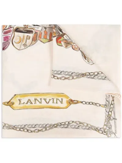 Lanvin Ste Scarfs In White