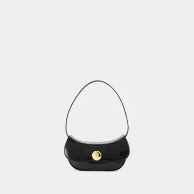 Marni Small Hobo Shoulder Bag In Black