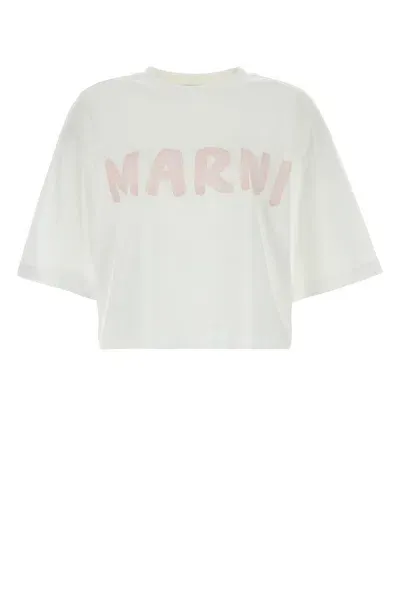 Marni T-shirt-40 Nd  Female In White