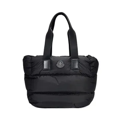 Moncler Caradoc Padded Tote Bag In Schwarz