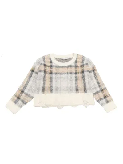 Monnalisa Kids' Sweater In Gray