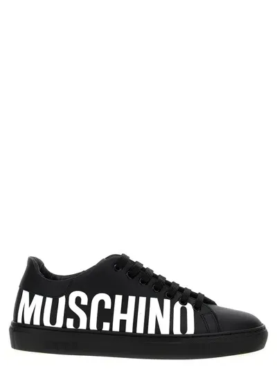 Moschino Golia 25 Sneakers In Black