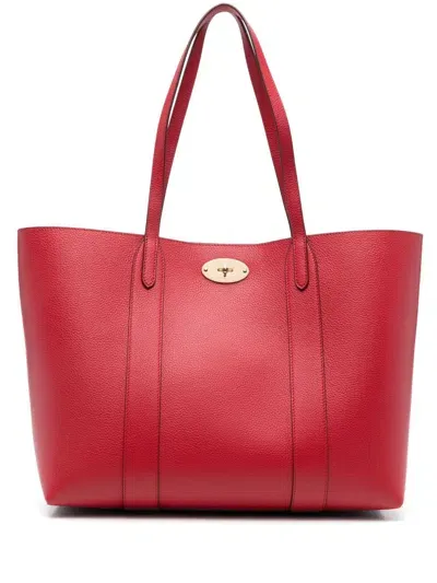 Mulberry Small Bayswater Tote Bag In Red