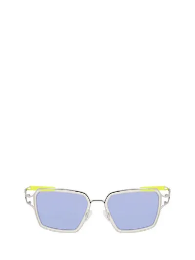 Nike Sunglasses In Silver / Blue / Yellow