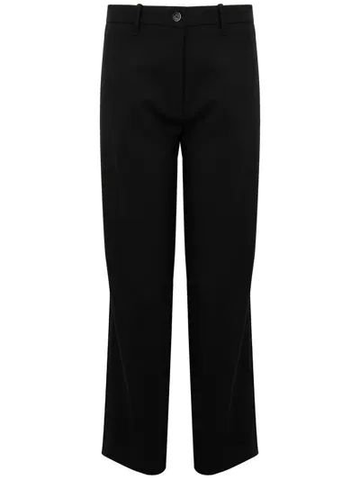 Nine In The Morning Time Wool Pants In Black