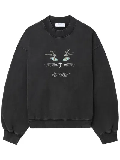 Off-white Bling Sweatshirt In Black