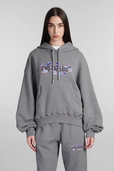 Off-white Sweatshirt In Grey