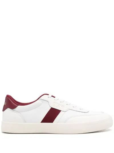 Polo Ralph Lauren Court Sneakers In White