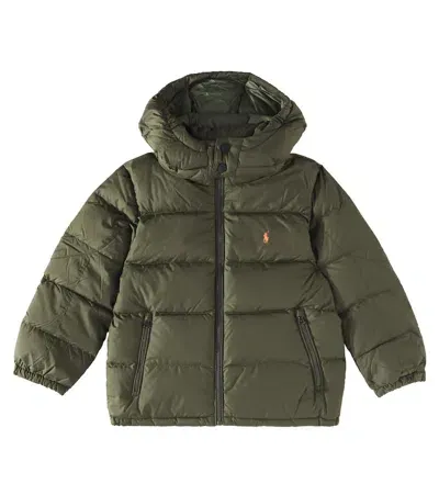 Polo Ralph Lauren Kids' El Cap Down Jacket In Green