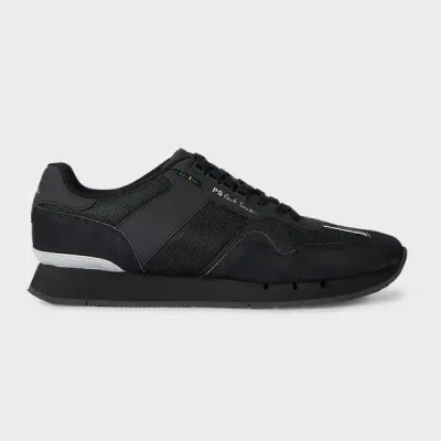 Ps By Paul Smith Brandon Sneakers In Black