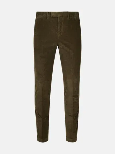 Pt Torino 'master' Brown Cotton Pants