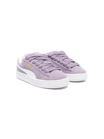 Puma Kids' Suede Xl Sneakers In Purple