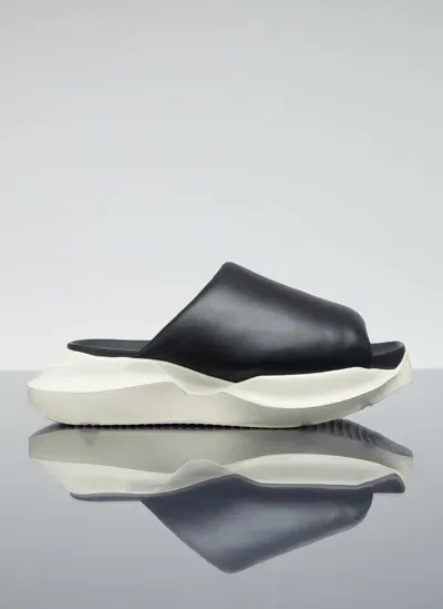 Rick Owens Geth Puffer Slides In Black