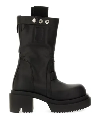 Rick Owens Boots In Black