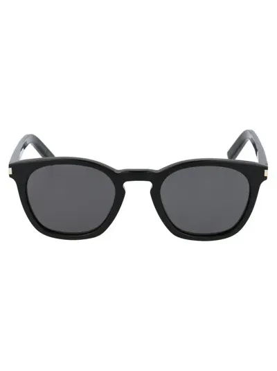 Saint Laurent Eyewear Classic Sl 28 Sunglasses In Black