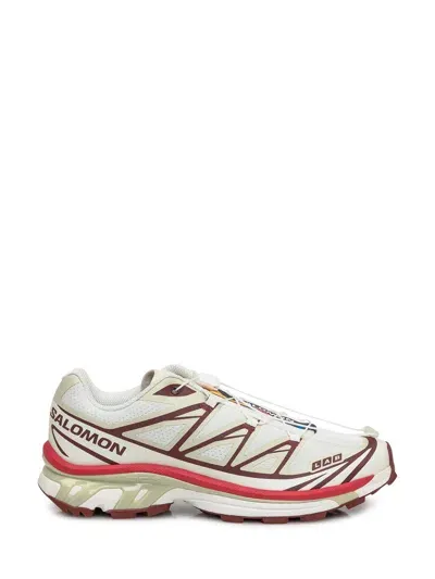 Salomon Xt-6 Sneaker In White