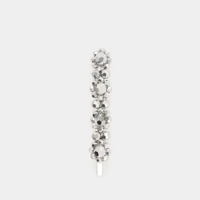 Simone Rocha Flower Hair Clip In Grey