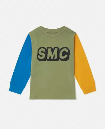 Stella Mccartney Logo Graphic Sweatshirt In Multicolour