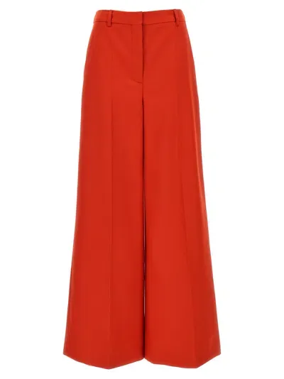 Stella Mccartney Loose Leg Pants In Red