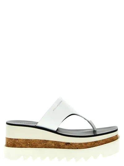 Stella Mccartney Sneak-elyse Sandals In White