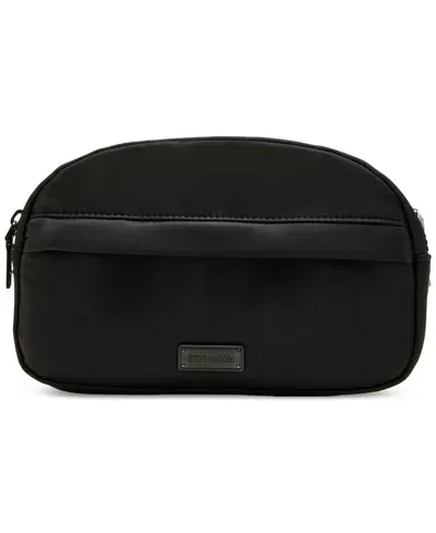 Steve Madden Kids' Women's Convertible Zip Belt Bag In Black