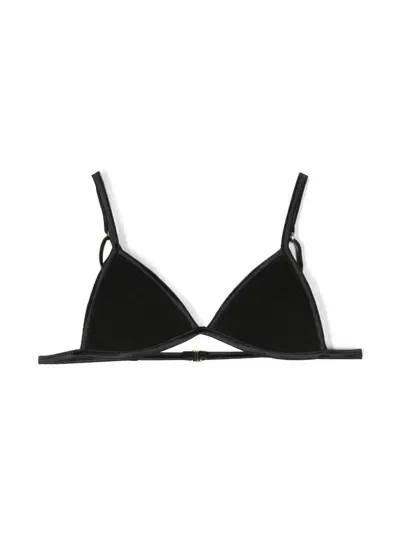 Story Loris Kids' Triangle-cup Bra In Black