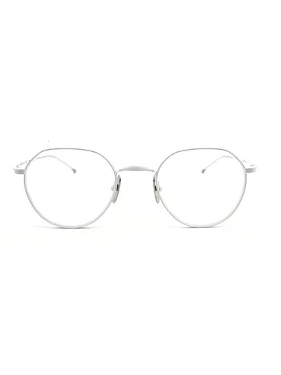 Thom Browne Ueo914a/g0001 Eyewear In White