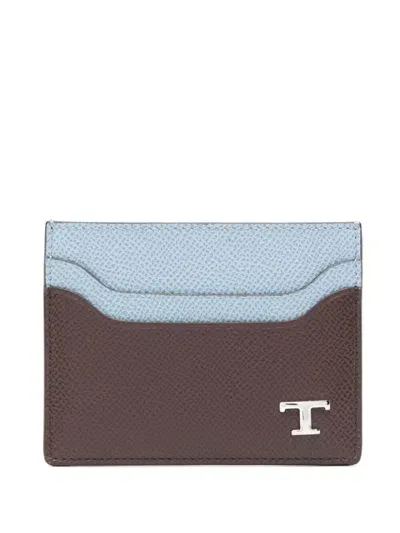 Tod's Credit Card Case In Brown