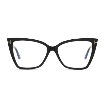 Tom Ford Ft5844 Glasses In 001 Black