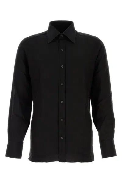 Tom Ford Regular Fit Button Up Shirt In Multicolor