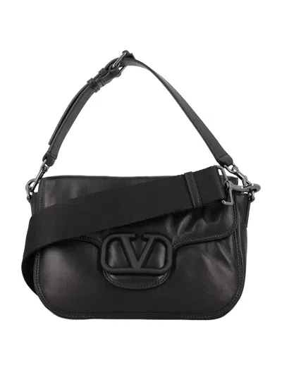 Valentino Garavani All Time Shoulder Bag In Nero