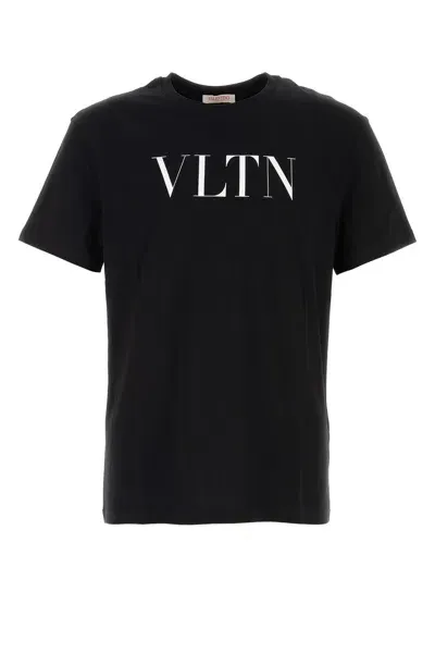 Valentino Black Cotton T-shirt