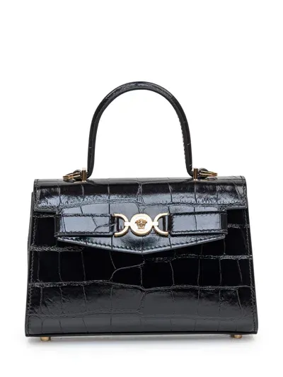 Versace Small Medusa 95 Bag In Black