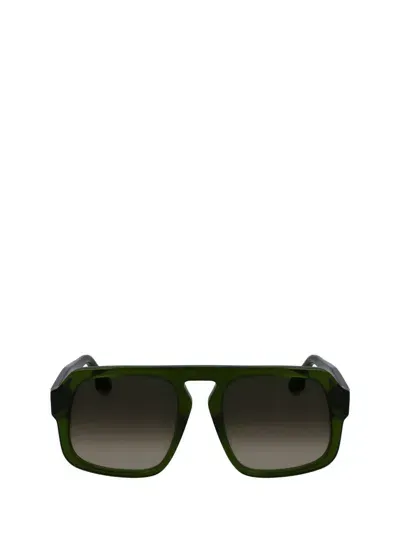 Victoria Beckham Sunglasses In Transparent Green