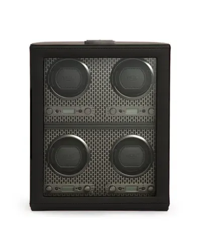 Wolf Axis 4-piece Watch Winder In Powder Coat