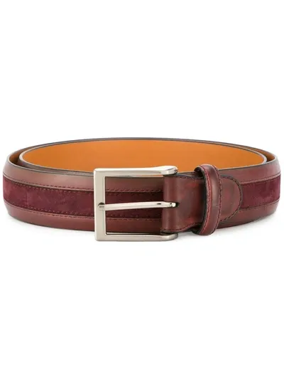 Magnanni Classic Buckle Belt In Brown