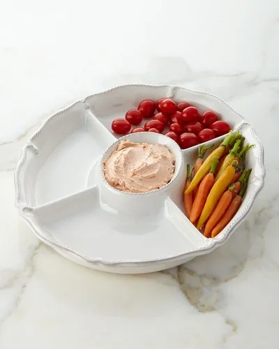 Juliska Berry & Thread Crudite Platter - Whitewash