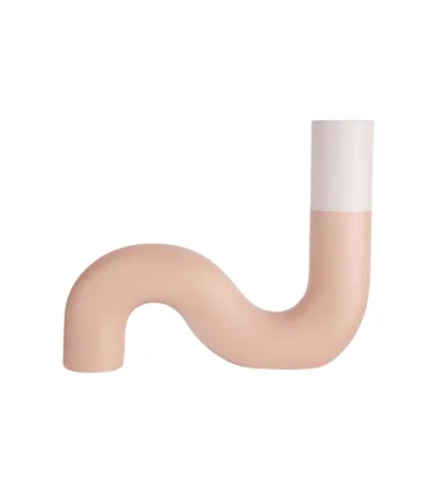 Nuove Forme Pidou Shape S Ceramic Vase In Pink