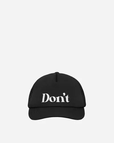 Undercover Don T Cap In Black