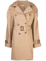 Opening Ceremony Belted Trench Coat In 棕色