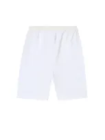 Loro Piana Baby Stretch-cotton Bermuda Shorts In White