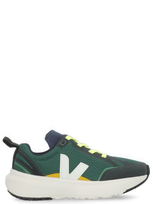 Veja Kids' Canary Alveomesh Sneakers In Forest Green