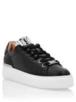 Philipp Plein Networth Low-top Sneakers In Black