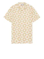 Runaway The Label Mason Shirt In Beige