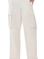 Victoria Beckham Relaxed Cargo Trousers Bone